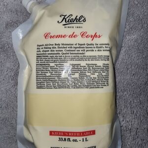 Kiehl's Creme de Corps Body Moisturizer - Cream and White
